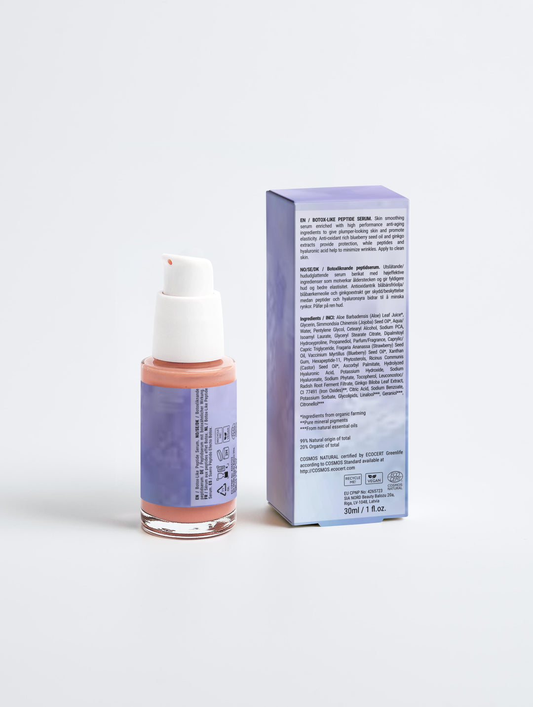 Siero Levigante ai Peptidi Botox-Like 30 ml