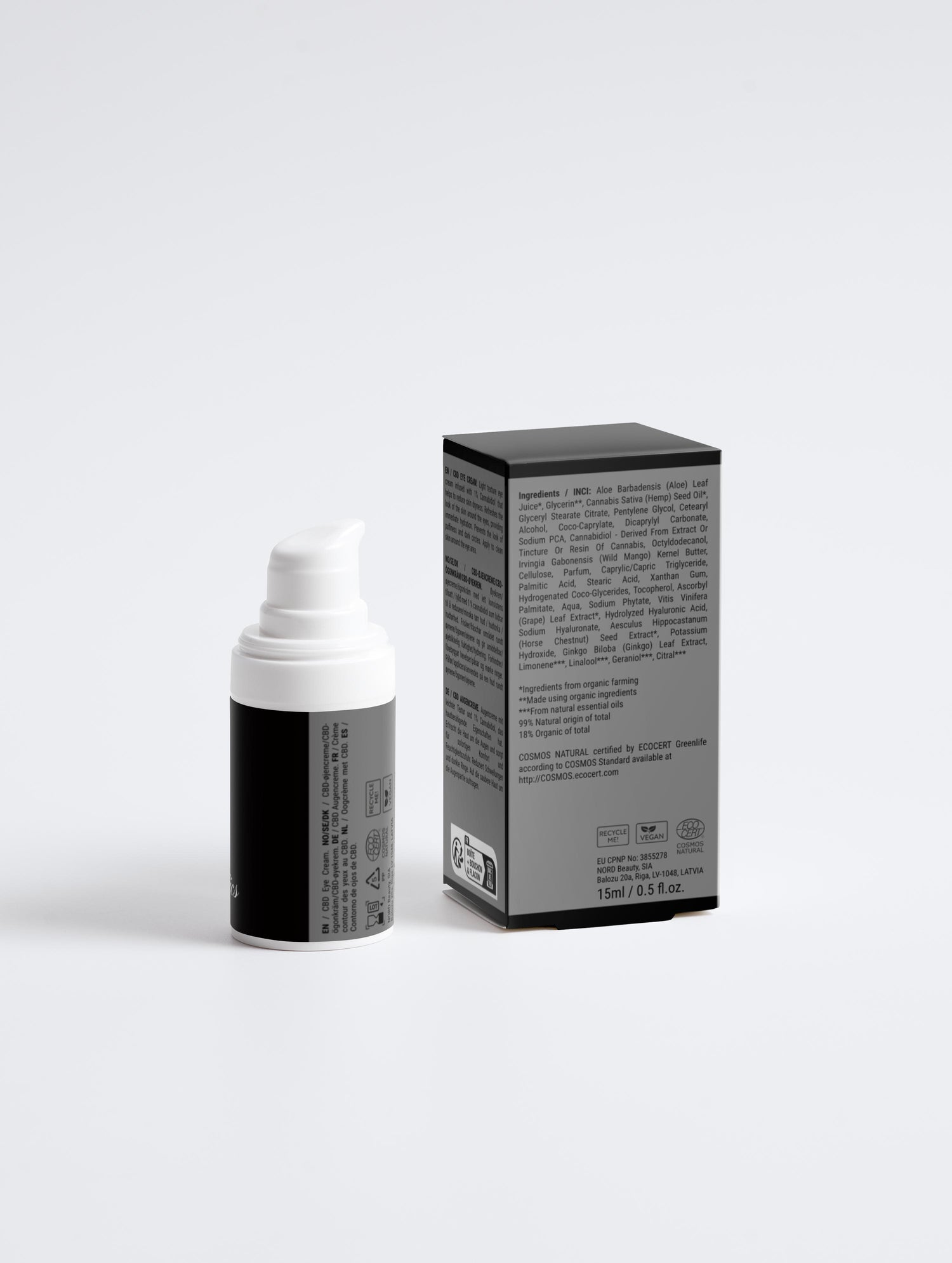 Lunox Cosmetics' Soothe & Refresh CBD-Infused Eye Cream
