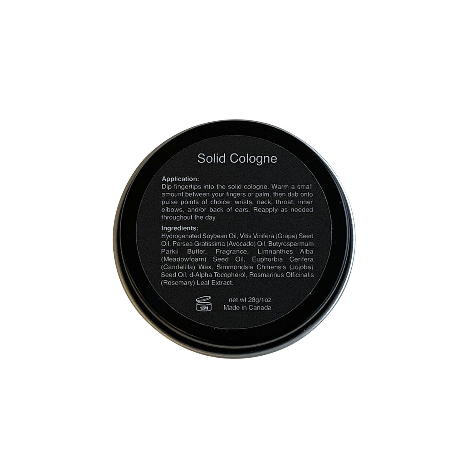 Cedar Tobacco Solid Cologne - Cedar Tobacco - Lunox Cosmetics
