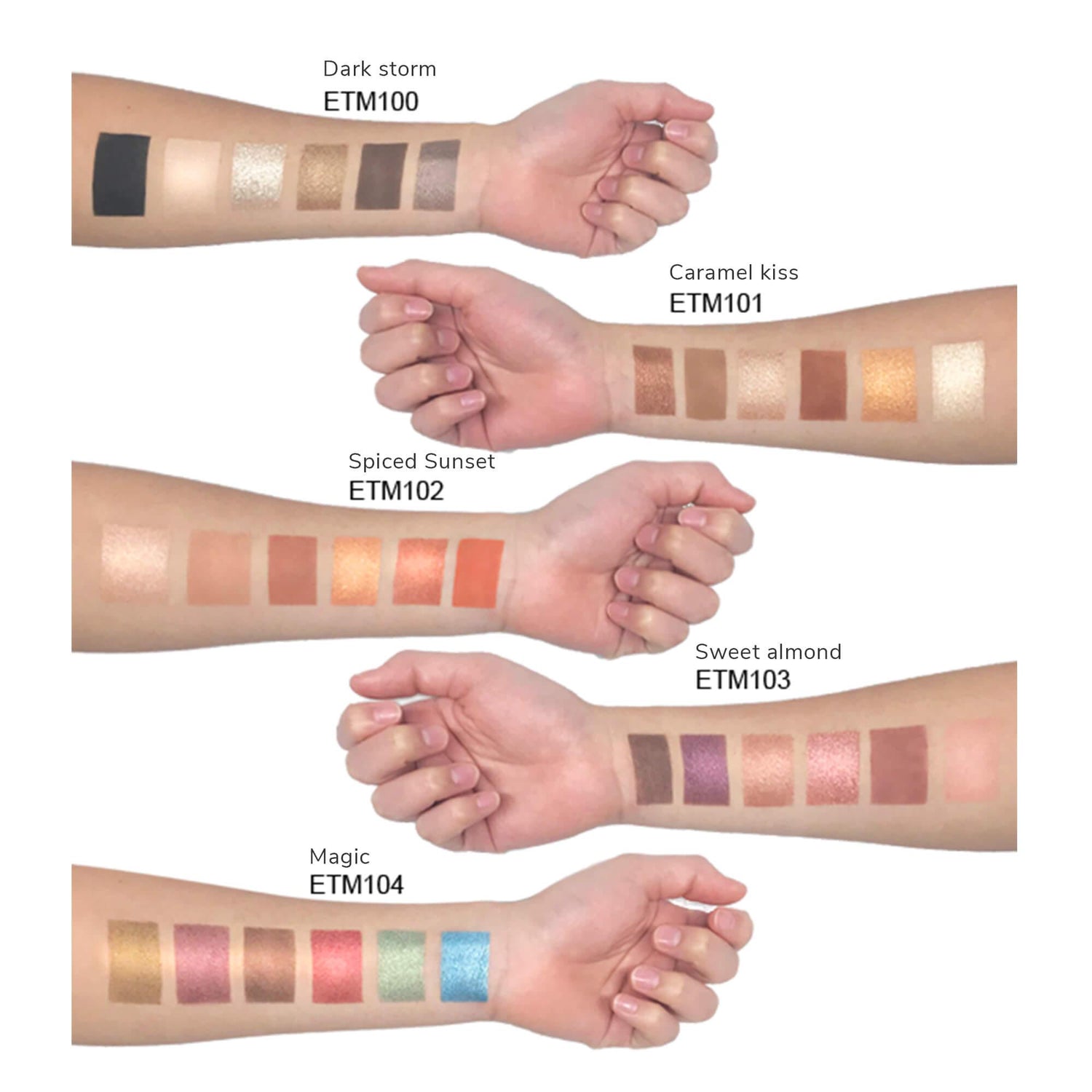 Eyeshadow Palette - Caramel Kiss - Lunox Cosmetics