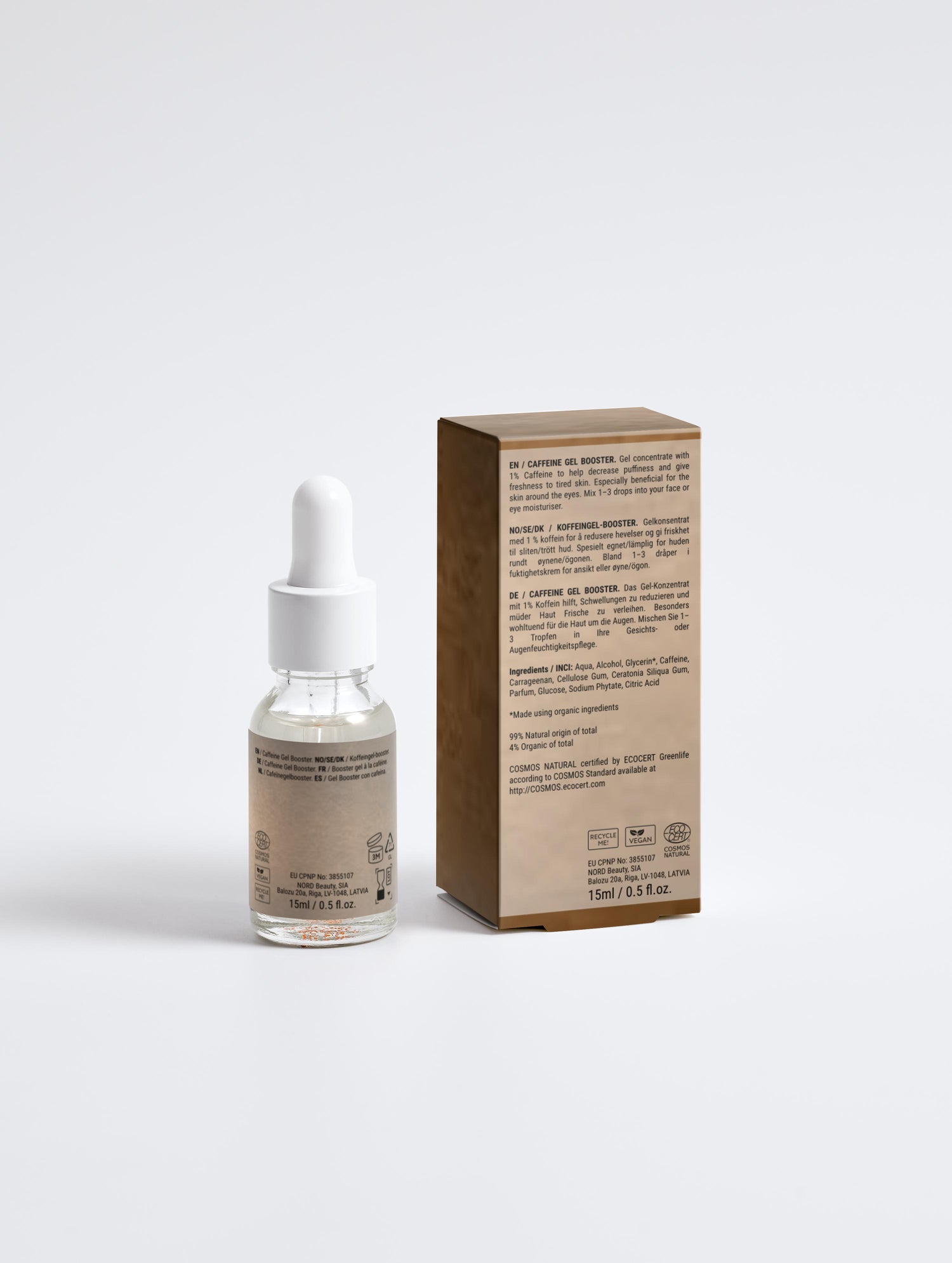 Gel Booster alla Caffeina 15 ml